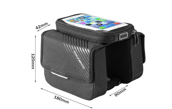 ROCKBROS Rainproof/Waterproof Saddlebag with Touch Screen Case