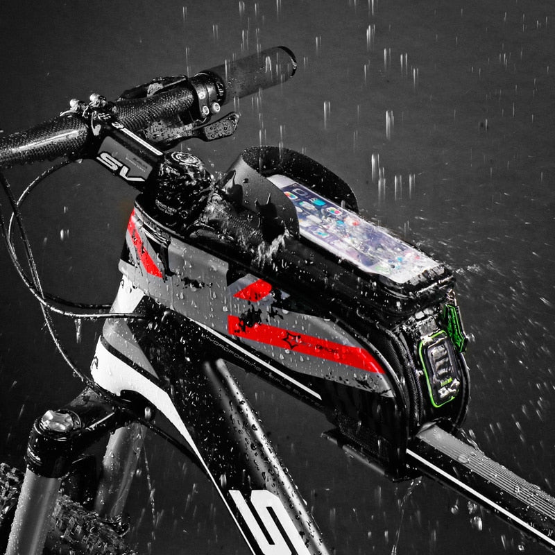 ROCKBROS MTB Rainproof Road Bike Bag w/ Touch Screen