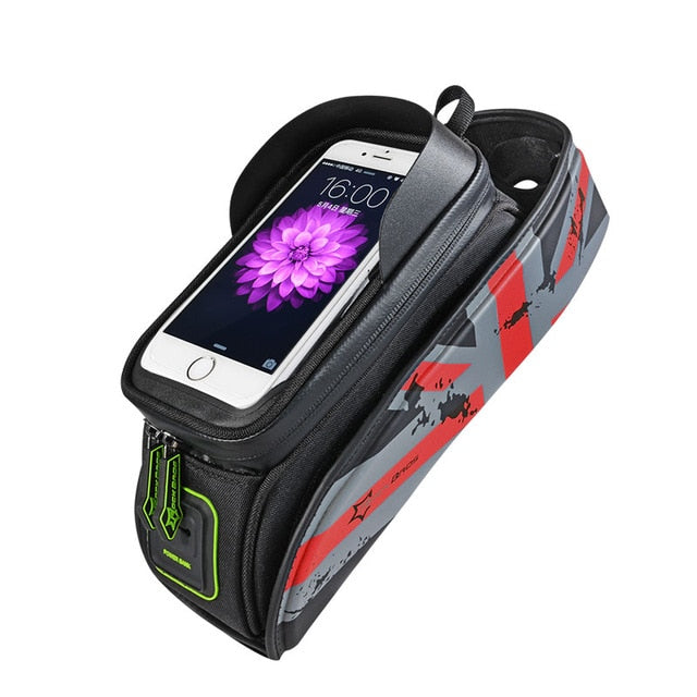 ROCKBROS MTB Rainproof Road Bike Bag w/ Touch Screen