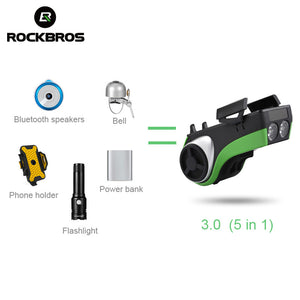 ROCKBROS Waterproof 5 in 1 Smartphone Dock w/ Audio