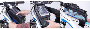 ROCKBROS MTB Rainproof Road Bike Bag w/ Touch Screen