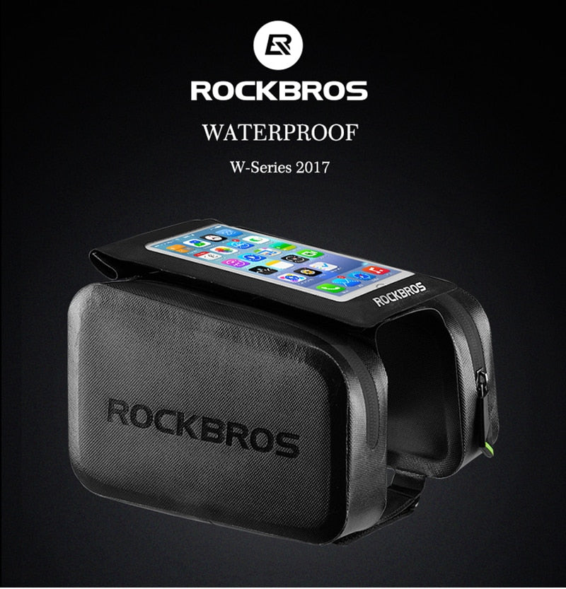 ROCKBROS Rainproof/Waterproof Saddlebag with Touch Screen Case