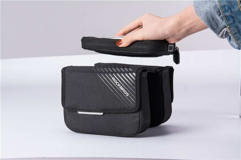 ROCKBROS Rainproof/Waterproof Saddlebag with Touch Screen Case